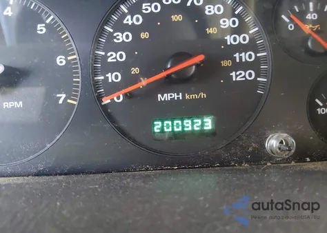 2001 Jeep Grand Cherokee Laredo z USA, uszkodzony, nr VIN 1J4GX48S91C719524